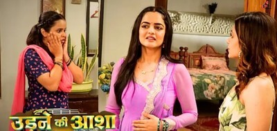 Udne Ki Asha: A Knife to Sayeli's Neck, Manjiri the maid to become her worst enemy, Renuka Prophecy Comes True