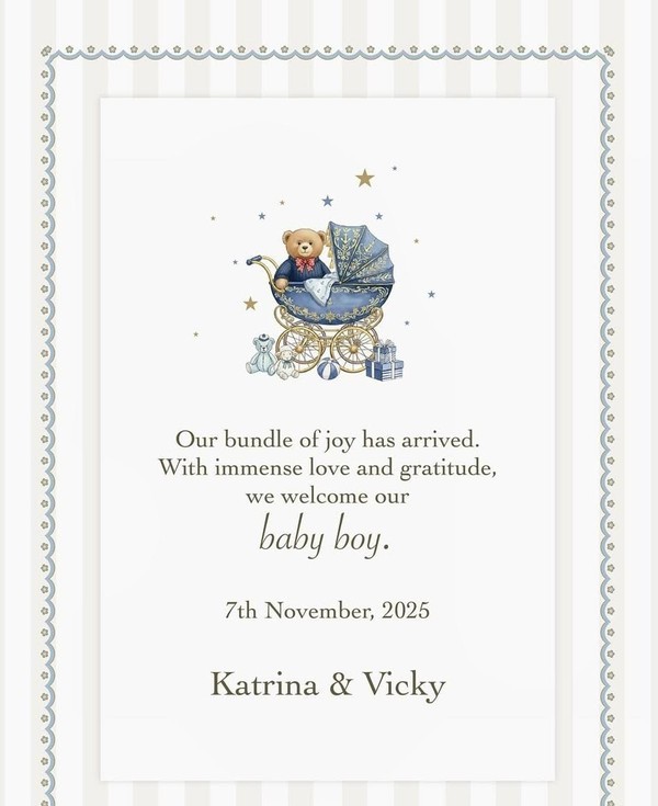 Blessings arrive for Katrina Kaif and Vicky Kaushal as the couple welcome their Baby boy